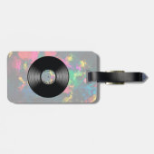 vinylmuziek Record Nightclub of dansventilator Bagagelabel (Achterkant horizontaal)