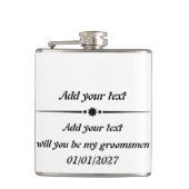  vinylomhulling heupfles (Voorkant)