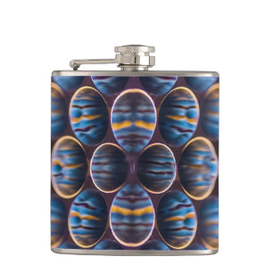 Vinylomhulling met Honeycomb Design Heupfles