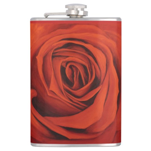 Vinylomhulling "Rood zien" Heupfles (Voorkant)