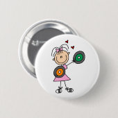 Vinylplaat Button (Voorkant /achterkant)