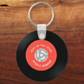 Vinylplaat enkele "45"-Sleutelhanger Sleutelhanger (Voorkant)