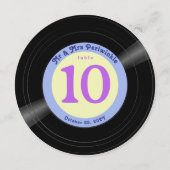 Vinylplaat Groovy Periwinkle Tafelnummer (Voorkant)