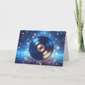 vinylplaat Happy 50th Birthday Bedankkaart (Achterkant)