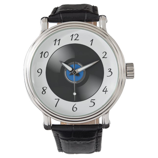 Vinylplaat Horloge (Voorkant)