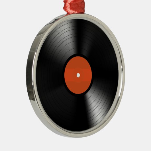 Vinylplaat Metalen Ornament (Rechts)