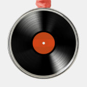 Vinylplaat Metalen Ornament (Voorkant)