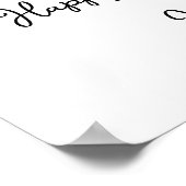 Vinylplaat, Oldies Rustieke muziek, bloemen, volwa Poster (Hoek)