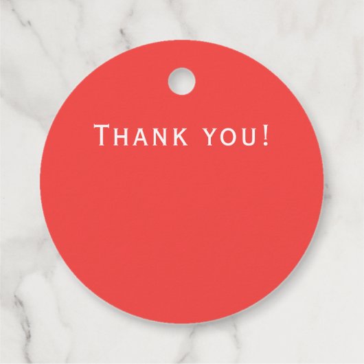 Vinylplaat-ontwerpventilatortag Bedankjes Labels (Achterkant)