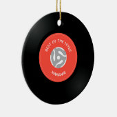 Vinylplaat Single 45-rpm design keramisch Ornament (Rechts)