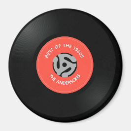 Vinylplaat Single Design Magnet