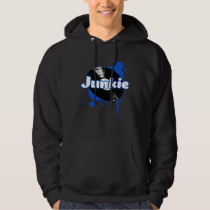 Vinylplaat Vintage LP-platenspeler Hoodie