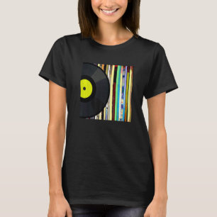Vinylplaat voor het verzamelen van Collectie van v T-shirt