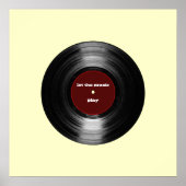 vinylplaat voor muren poster (Voorkant)