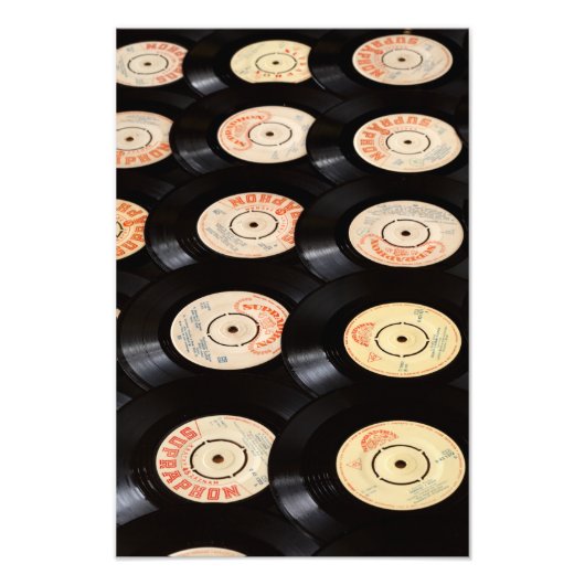 Vinylplaten Achtergrond Foto Afdruk (Voorkant)