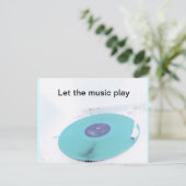 Vinylpost Briefkaart (Staand voorkant)