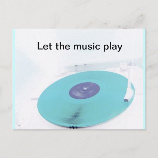 Vinylpost Briefkaart (Voorkant)