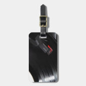 Vinylrecord Bagagelabel (Voorkant verticaal)
