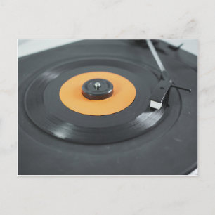 Vinylrecord Briefkaart