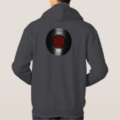 vinylrecord hoodie (Achterkant)