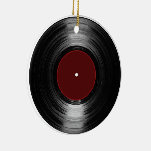 vinylrecord keramisch ornament (Rechts)