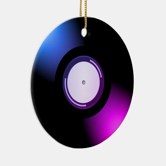 Vinylrecord Keramisch Ornament (Rechts)