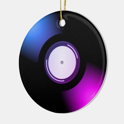 Vinylrecord Keramisch Ornament (Links)