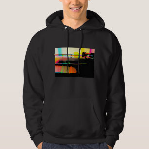 Vinylrecord op draaischijf hoodie