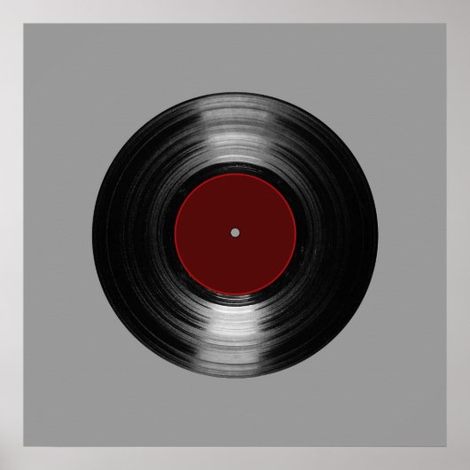 vinylrecord poster (Voorkant)