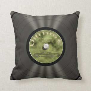 vinylrecord Retro Kussen
