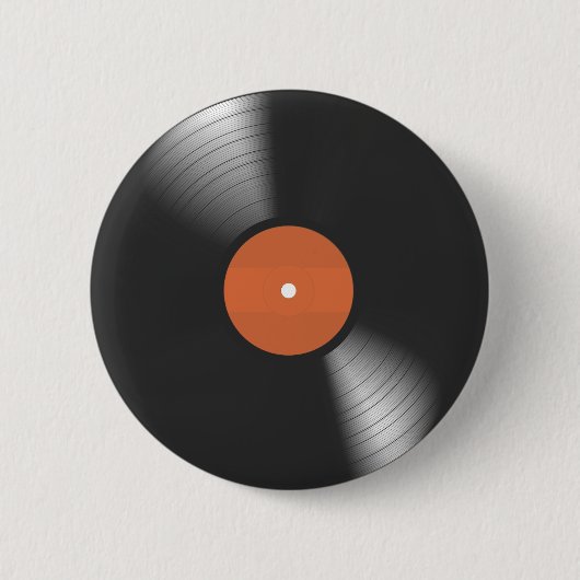 Vinylrecord Ronde Button 5,7 Cm (Voorkant)
