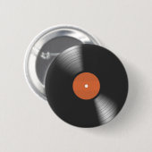 Vinylrecord Ronde Button 5,7 Cm (Voorkant /achterkant)