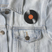 Vinylrecord Ronde Button 5,7 Cm (In situ)