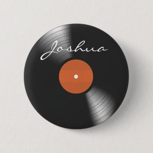 Vinylrecord Ronde Button 5,7 Cm