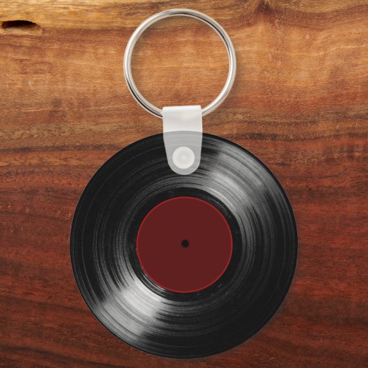 vinylrecord sleutelhanger (Achterkant)