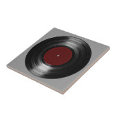 vinylrecord tegeltje (Zijkant)
