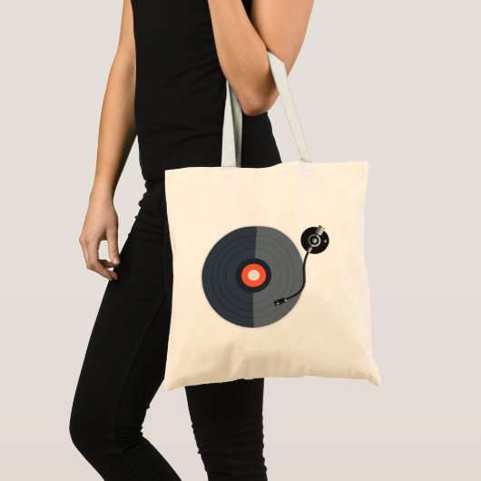 Vinylrecord Tote Bag (Voorkant (product))