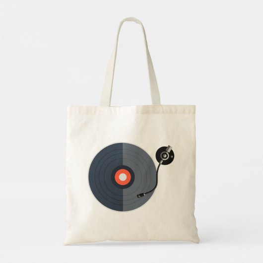 Vinylrecord Tote Bag (Achterkant)
