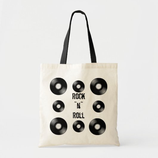 Vinylrecord Tote Bag (Voorkant)