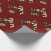 Vinylrecord verzamelen cadeaupapier (Hoek)