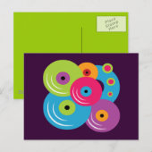 Vinylrecords Briefkaart (Voorkant / Achterkant)