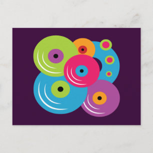 Vinylrecords Briefkaart