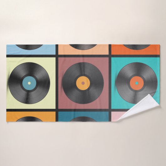 Vinylrecords. De Schijven LP van de terugkeer plaa Badhanddoek (Badhanddoek)