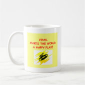 vinylrecords koffiemok (Links)