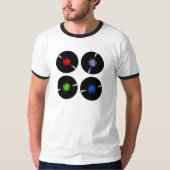 Vinylrecords t-shirt (Voorkant)