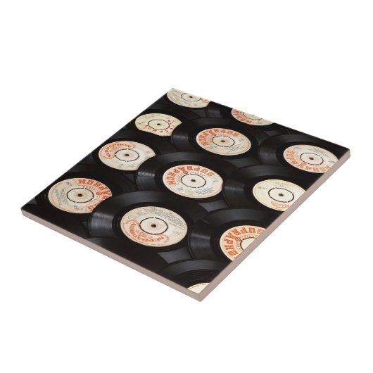 Vinylrecords Tegeltje (Zijkant)