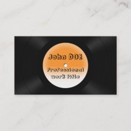 vinylrecords visitekaartje