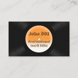 vinylrecords visitekaartje