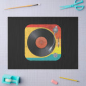 Vinylrecordspeler Tissuepapier (Craft)