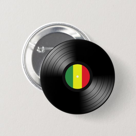 Vinylreggae Ronde Button 5,7 Cm (Voorkant /achterkant)